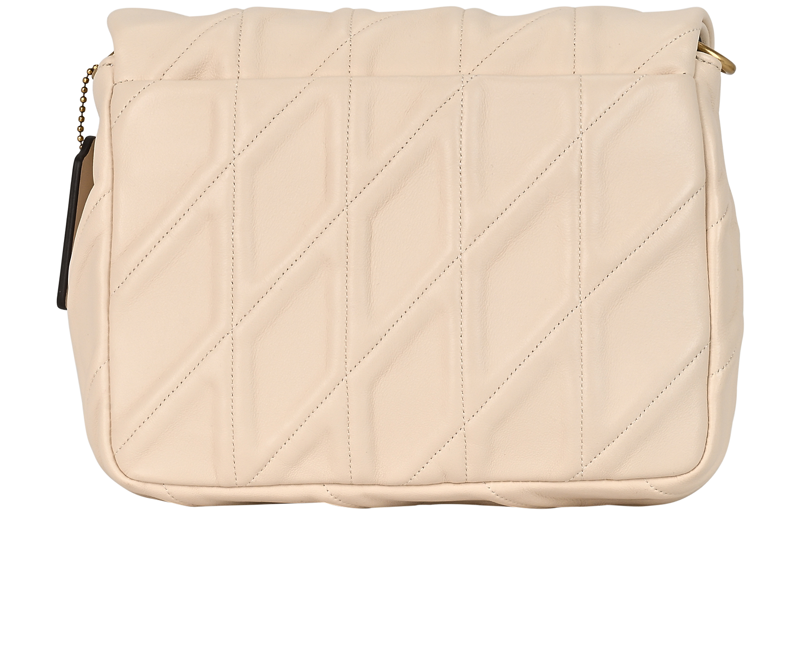 Times Square Tabby, &pound;295, Handbags, Cream, Leather, Back view